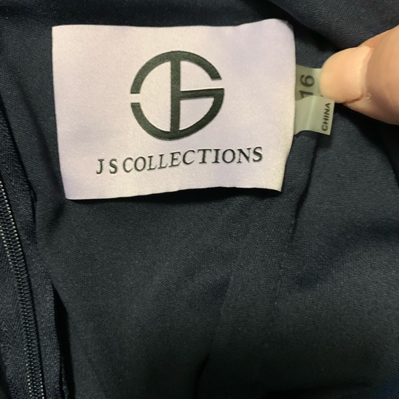 JS Collection Sequin Lace Dress - Picture 6 of 8